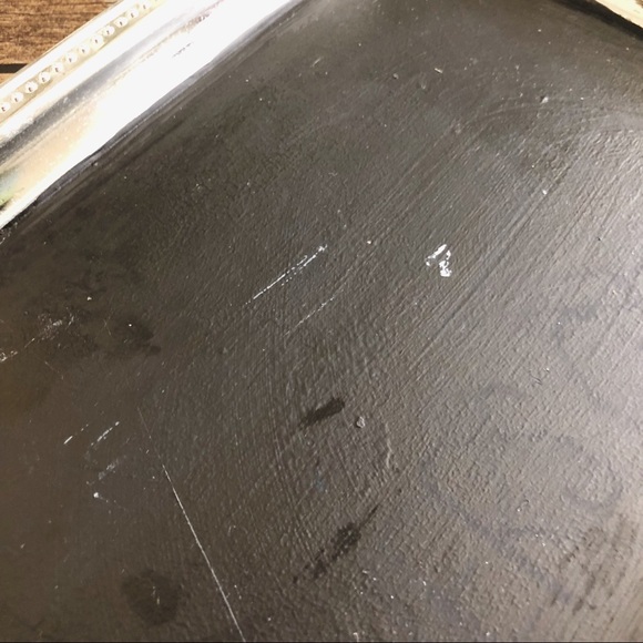 Chalk Board Tray Serving Tray Chalk Board Sign Party Decor Home Rustic - Picture 2 of 3